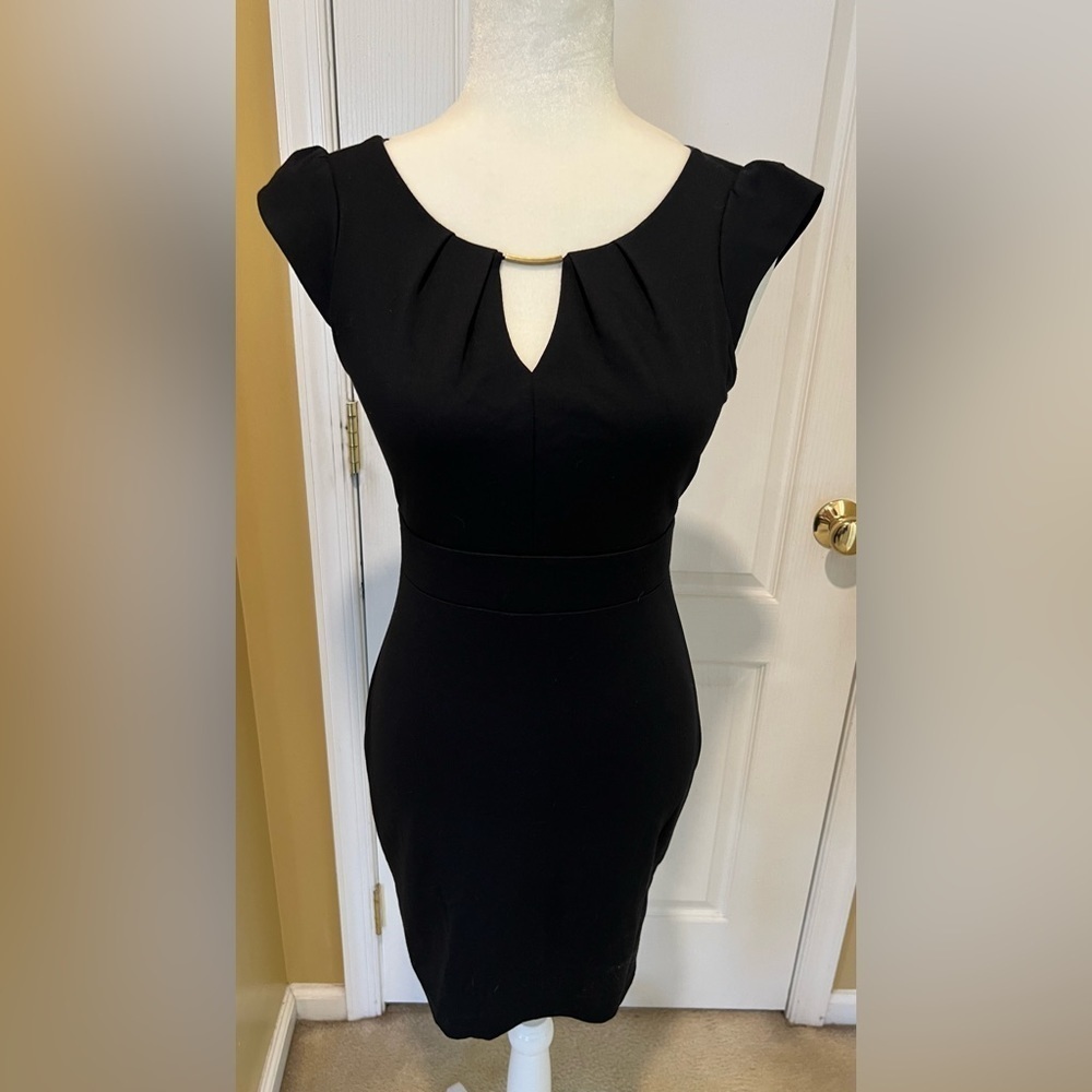 Express black rayon blend dress size 0